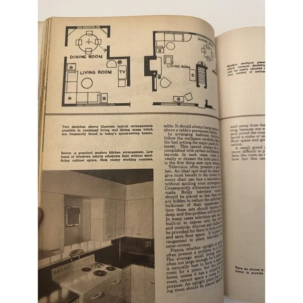 Today's Woman‎ Home Decorating Guide #122 1951 Vintage Magazine MCM Mid-Century